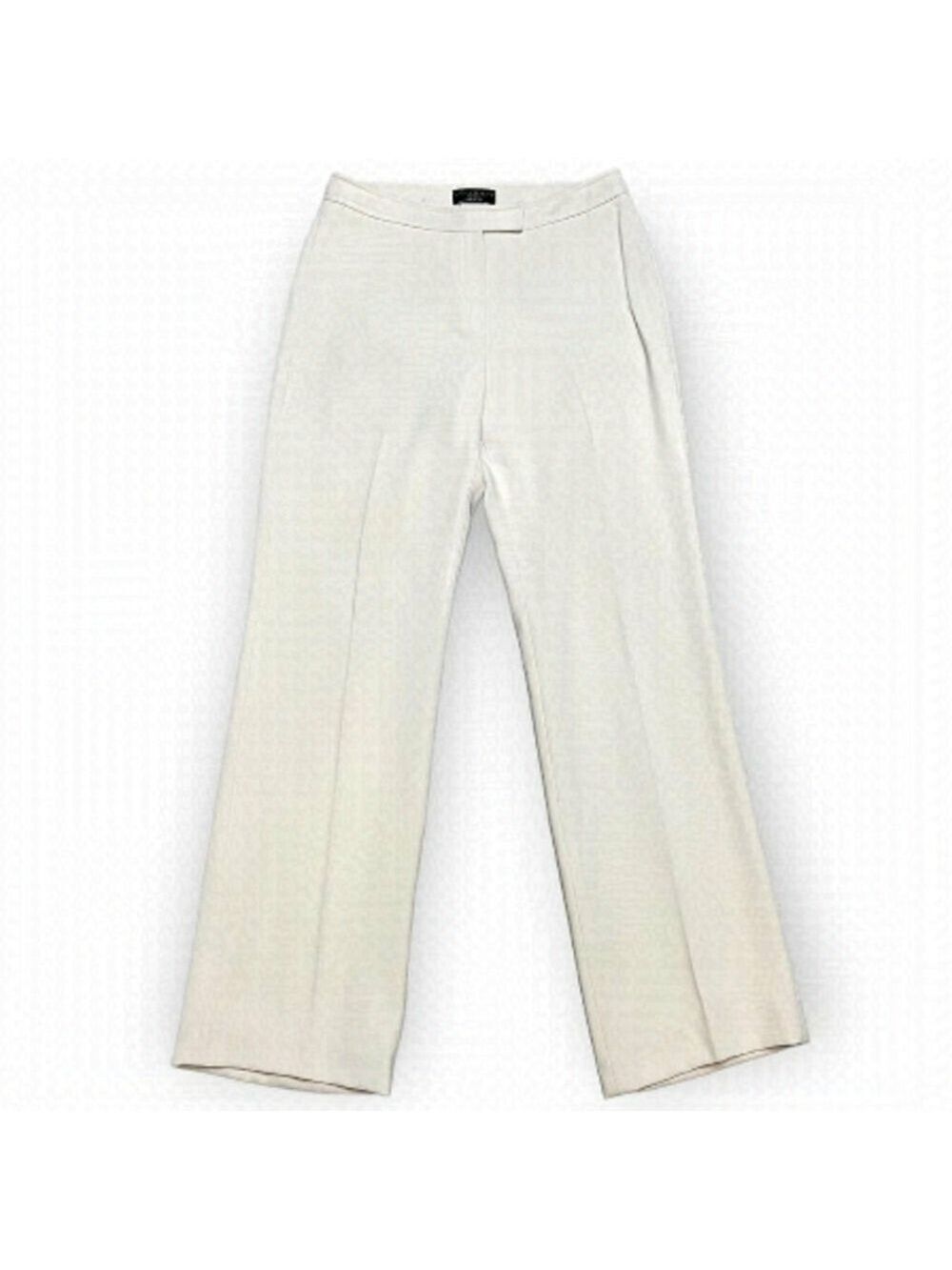 Louben Laura Vintage Pleated Straight Leg Designer Dress Pants - Womens 6